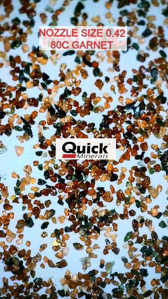 QMAX HARD ROCK GARNET WATERJET QUALITY