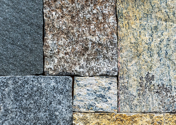 New England Blend - Square & Rectangle Thin Veneer Flats