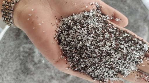Crushed Glass Garnet Blend 50/50